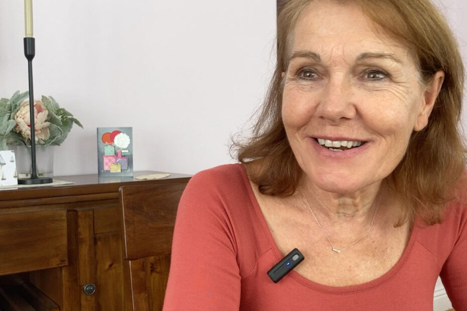 Luci Dirnu during interview